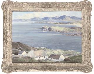 Rowland Hill - A view across the coast