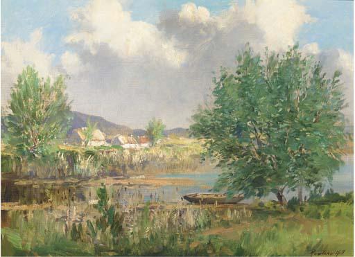 Rowland Hill - Passing Shower, Mourne Mountains