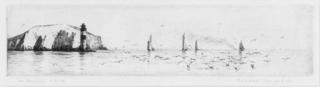Rowland Langmaid, R.S.M.A. - The Needles, Isle of Wight