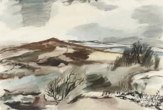 Rowland Suddaby - A hill in Yorkshire