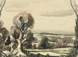 Rowland Suddaby - A Sussex landscaspe