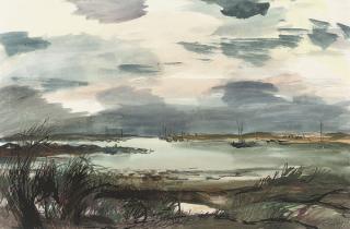 Rowland Suddaby - Mill Pool on the Stour, Suffolk; and Norfolk coast