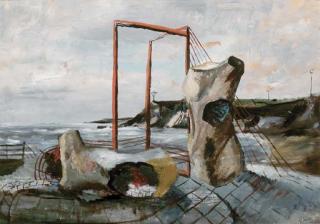 Rowland Suddaby - Sculpture on a Coastline