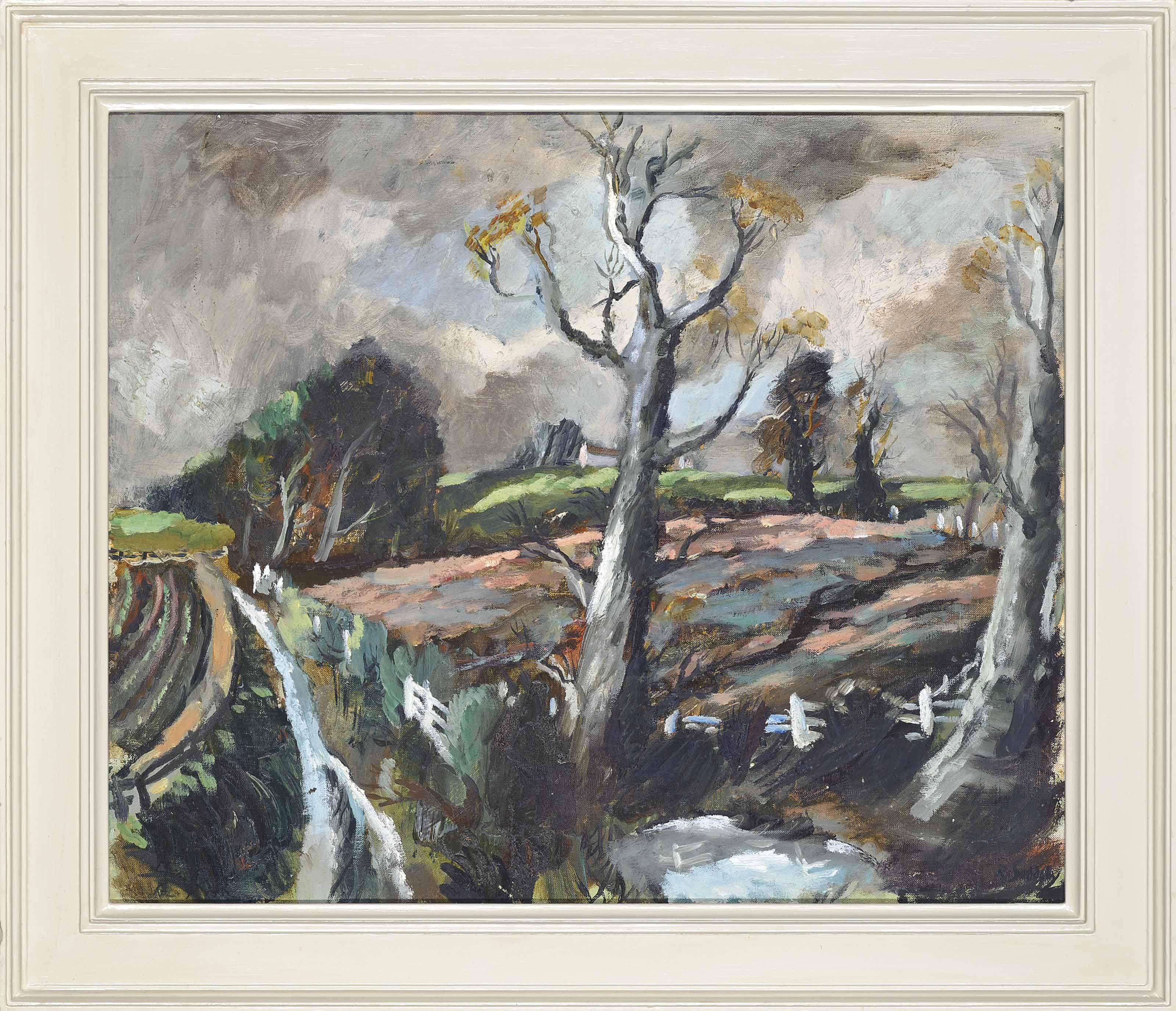 Rowland Suddaby - Storm In Suffolk (Recto); And Summer In Suffolk (Verso)