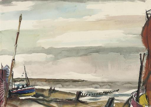 Rowland Suddaby - Waveney Estuary, Suffolk; Orwell Estuary, Suffolk