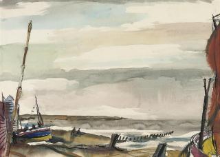 Rowland Suddaby - Waveney Estuary, Suffolk; Orwell Estuary, Suffolk