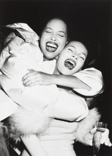Roxanne Lowit - Christy Turlington and Kate Moss Laughing, Isaac Mizrahi Show, LA