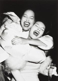 Roxanne Lowit - Christy Turlington and Kate Moss Laughing, Isaac Mizrahi Show, LA
