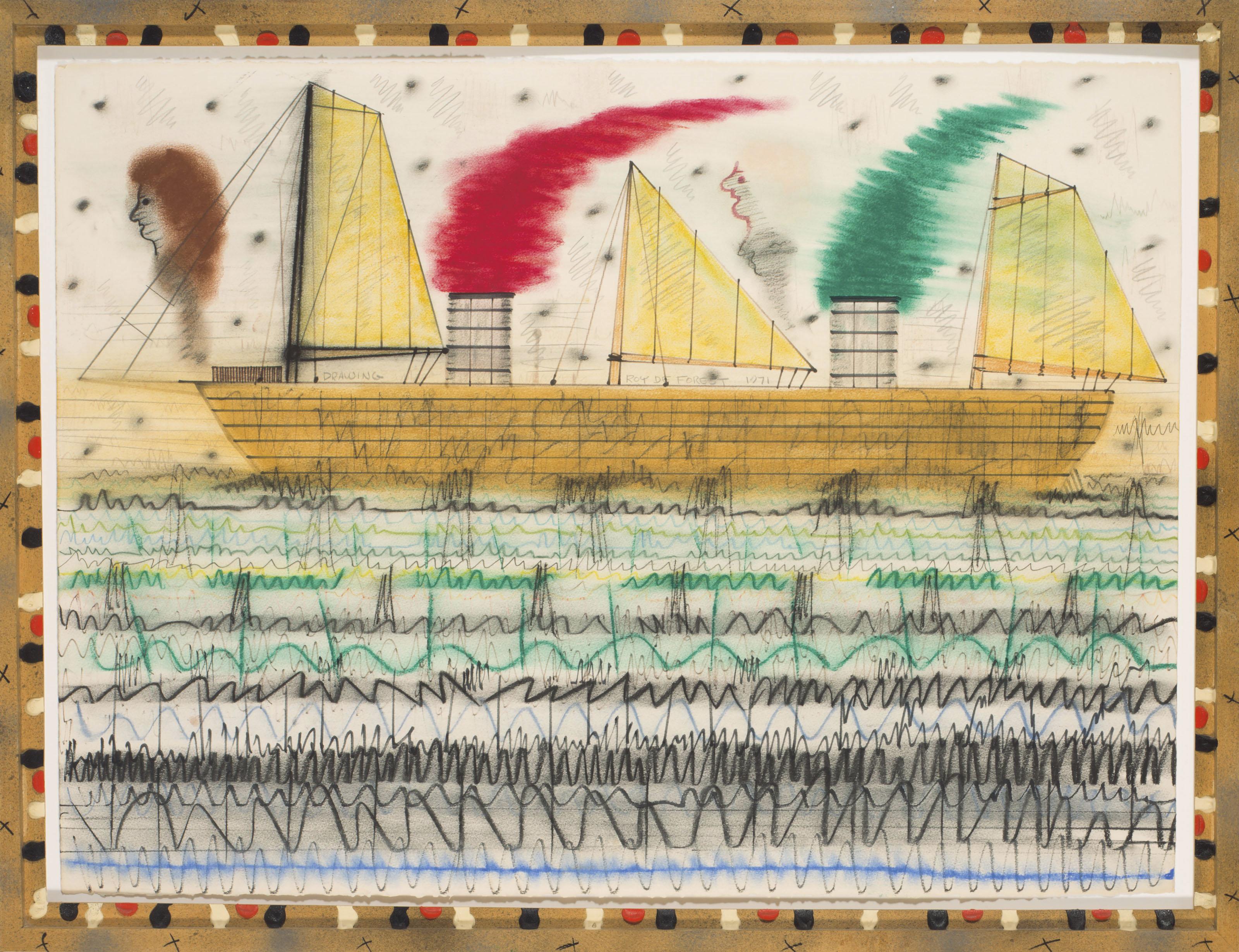 Roy De Forest - Drawing