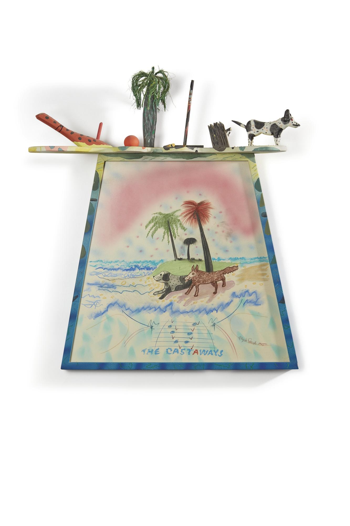 Roy De Forest - The Castaways, 1975