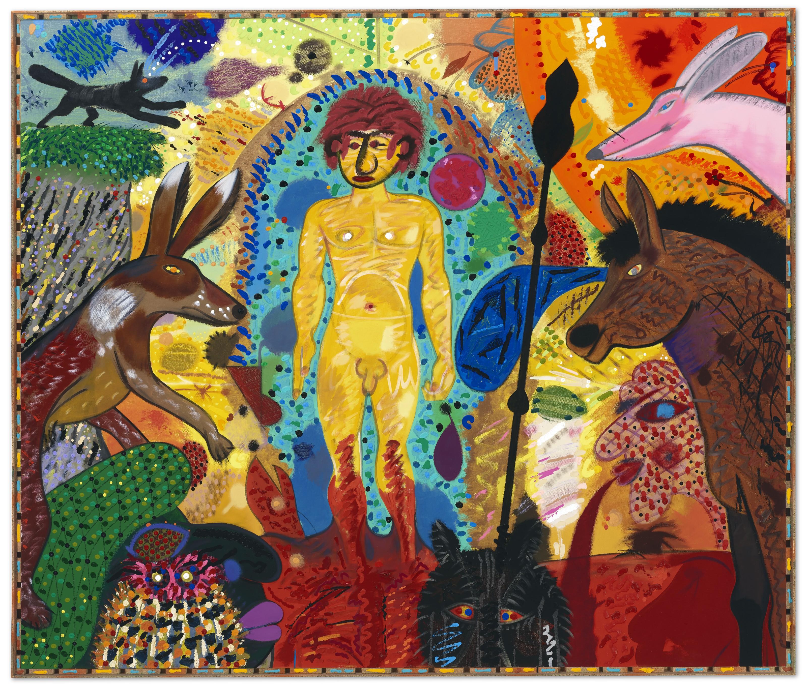 Roy De Forest - The Wolf Man