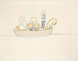 Roy de Forest - Untitled, 1969