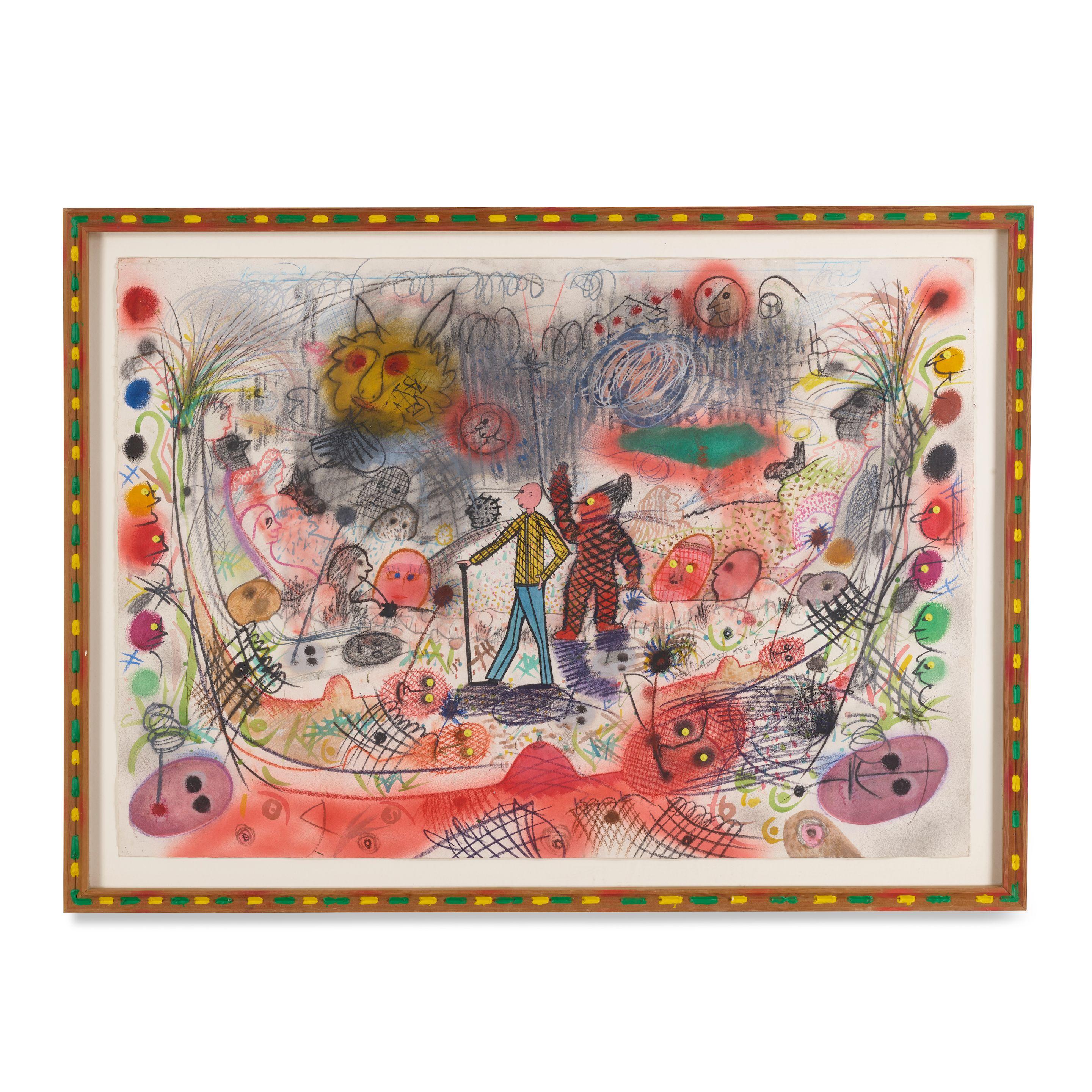 Roy De Forest - Untitled, 1980-85