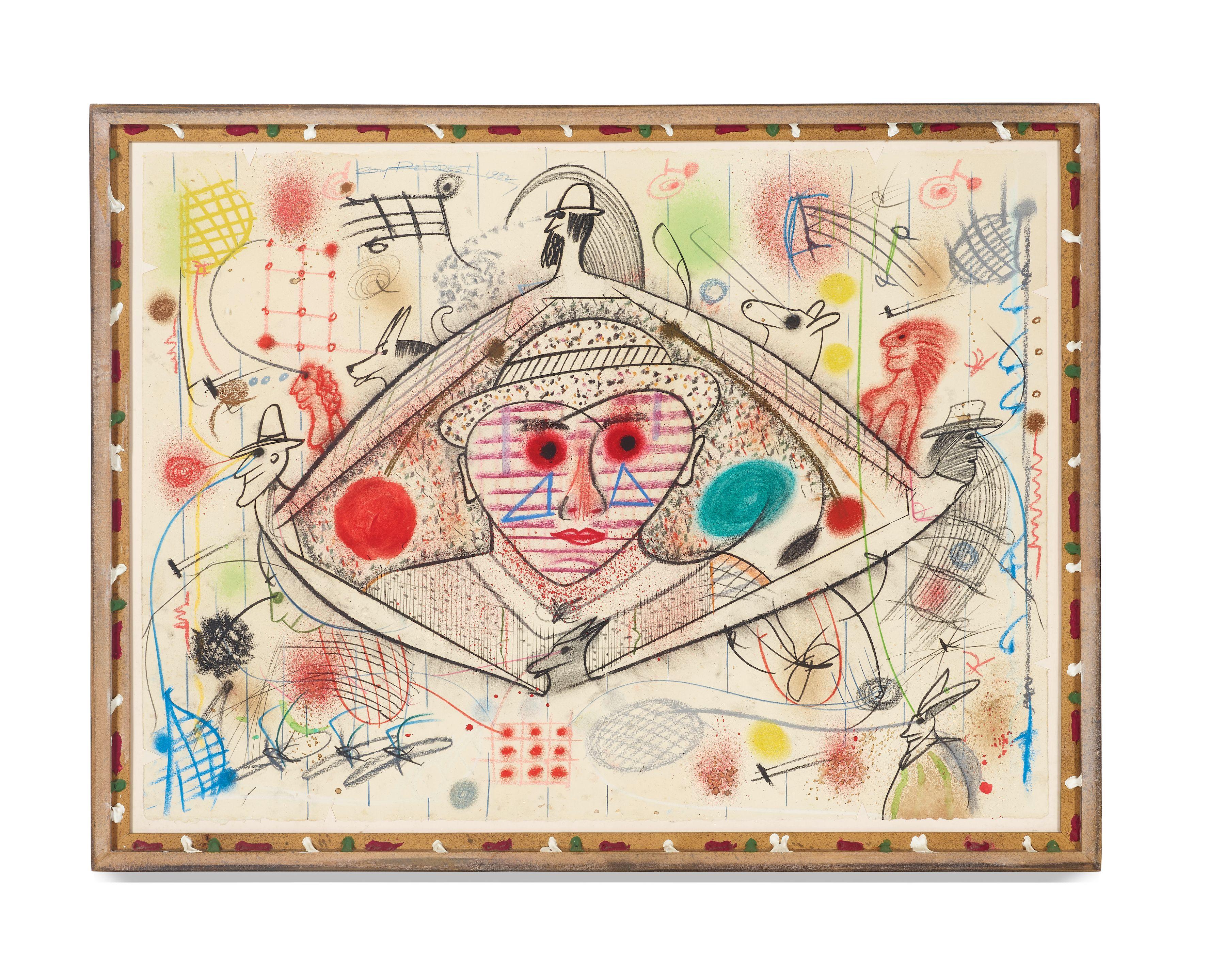 Roy De Forest - Untitled, 1982