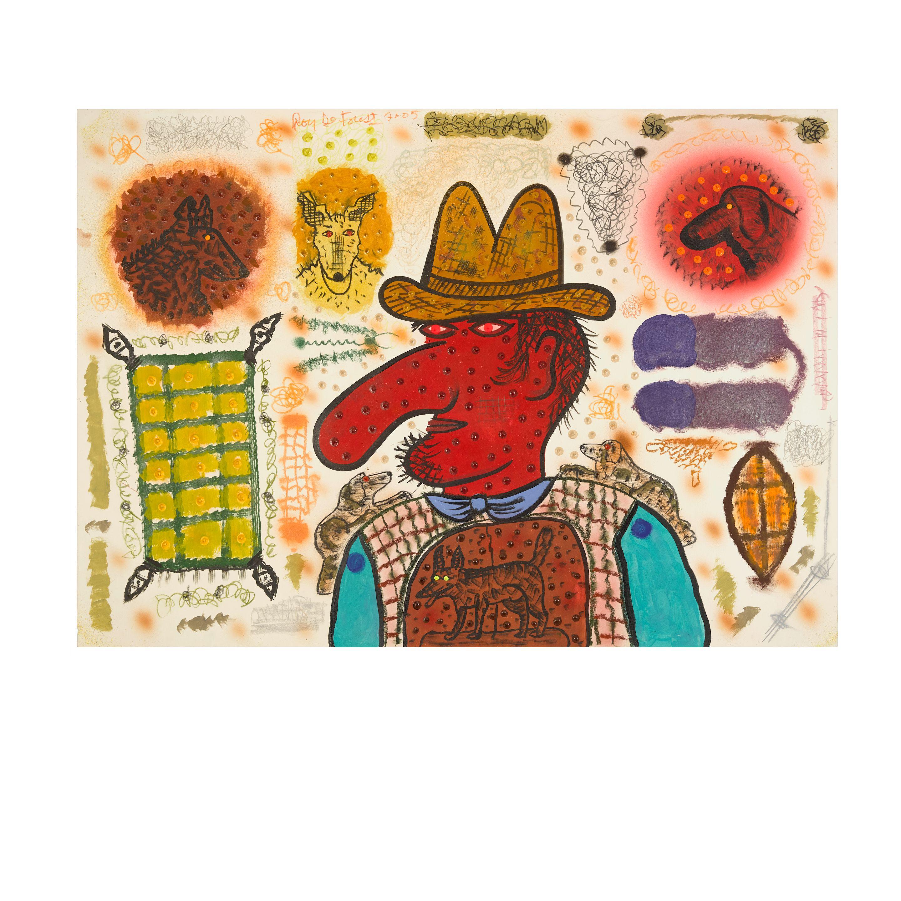 Roy De Forest - Untitled, 2005