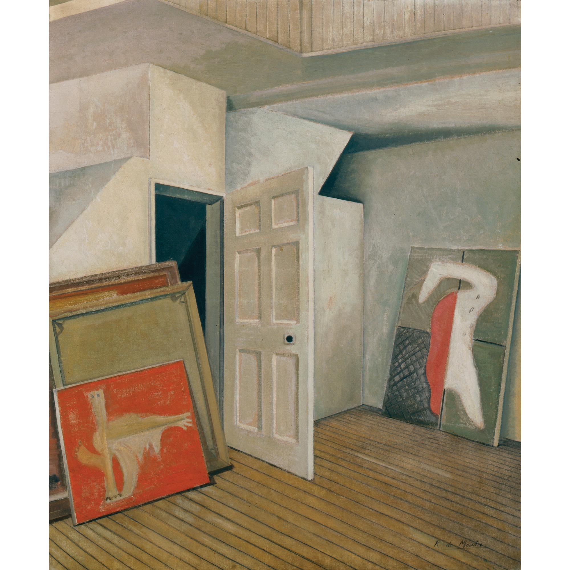 Roy De Maistre - Australian Francis Bacon\'S Studio