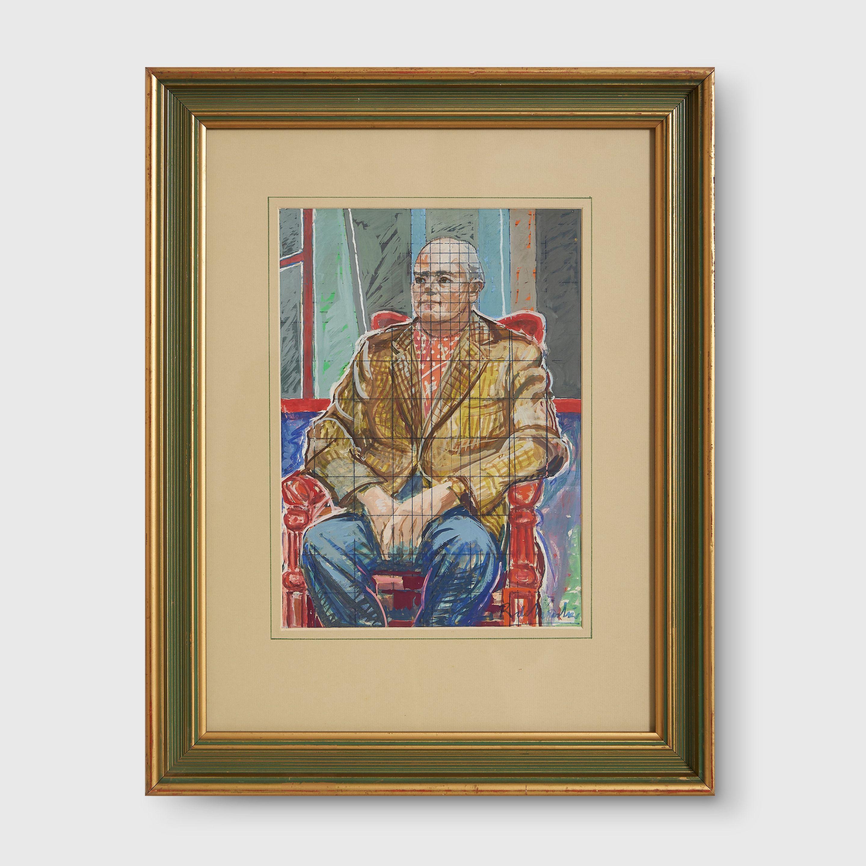 Roy de Maistre - Study for Sir Robert Adean, 1963