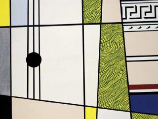 Roy Lichtenstein - Abstraction With Guitar