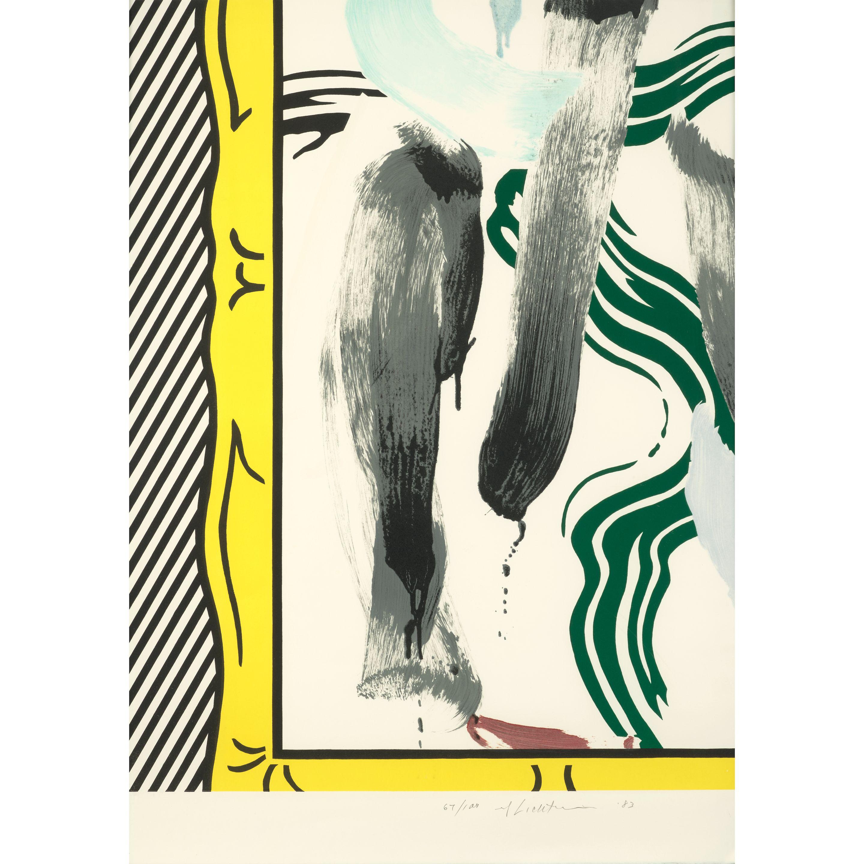 Roy Lichtenstein - Against Apartheid