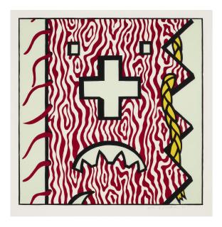 Roy Lichtenstein - American Indian Theme Iv, From American Indian Theme Series