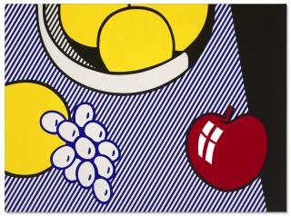 Roy Lichtenstein - Apple, Grapes, Grapefruit