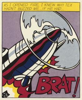 Roy Lichtenstein - As I Opened Fire Poster Triptych (Corlett App. 5)