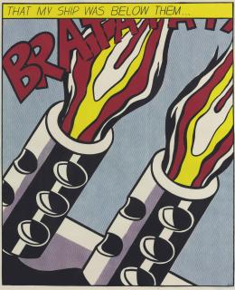 Roy Lichtenstein - As I Opened Fire Poster