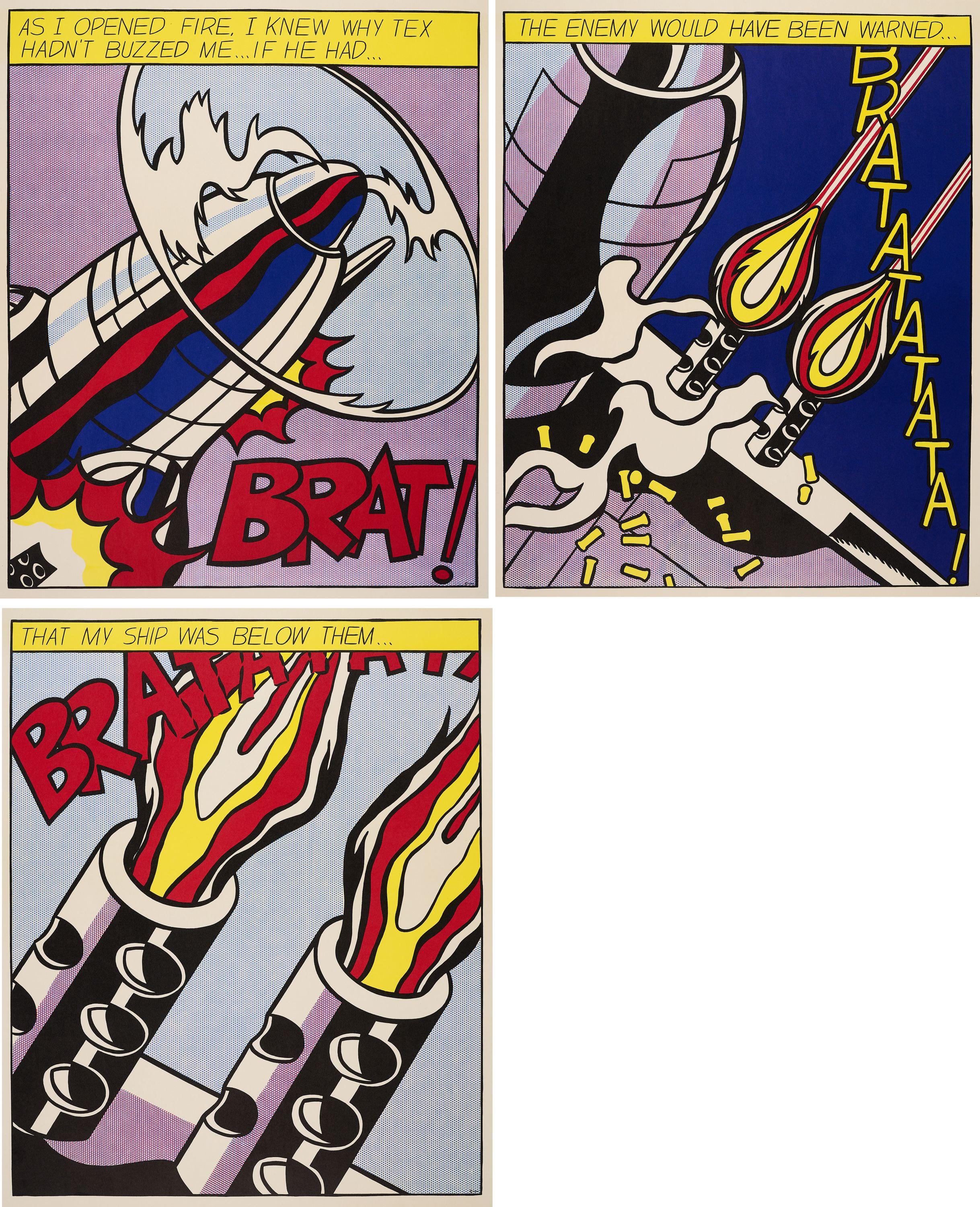 Roy Lichtenstein - As I opened fire.