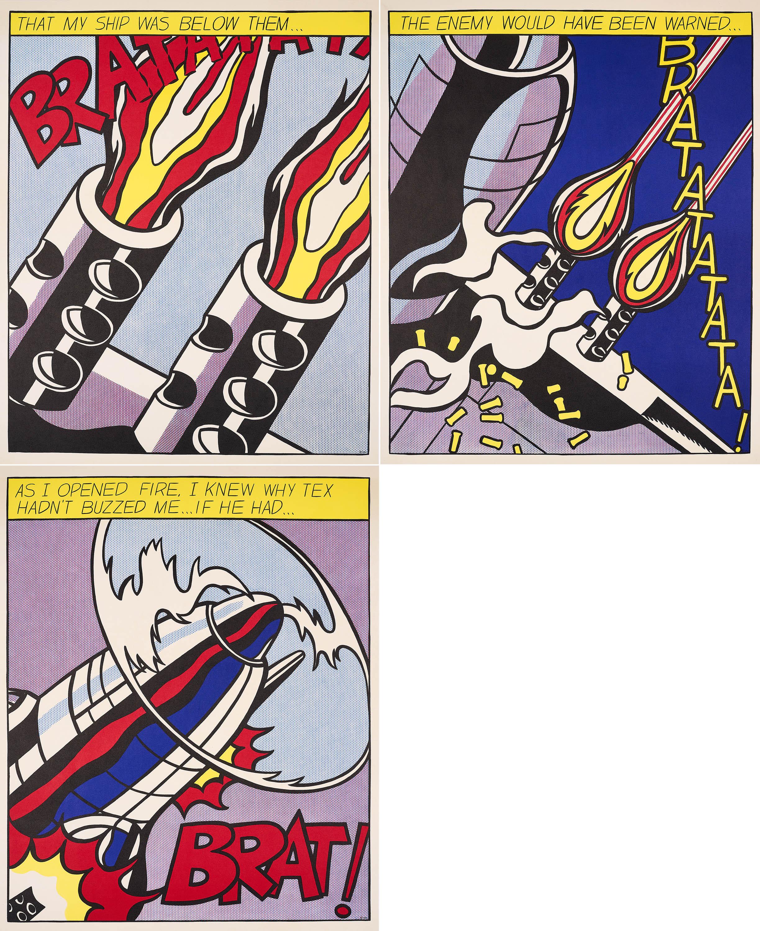 Roy Lichtenstein - As I opened fire.