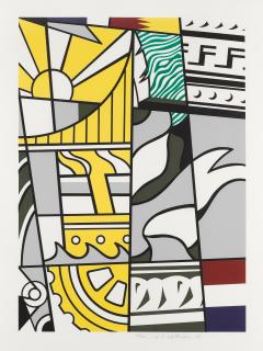 Roy Lichtenstein - Bicentennial Print, From American Portrait 1776-1976 Bicentennial Portfolio