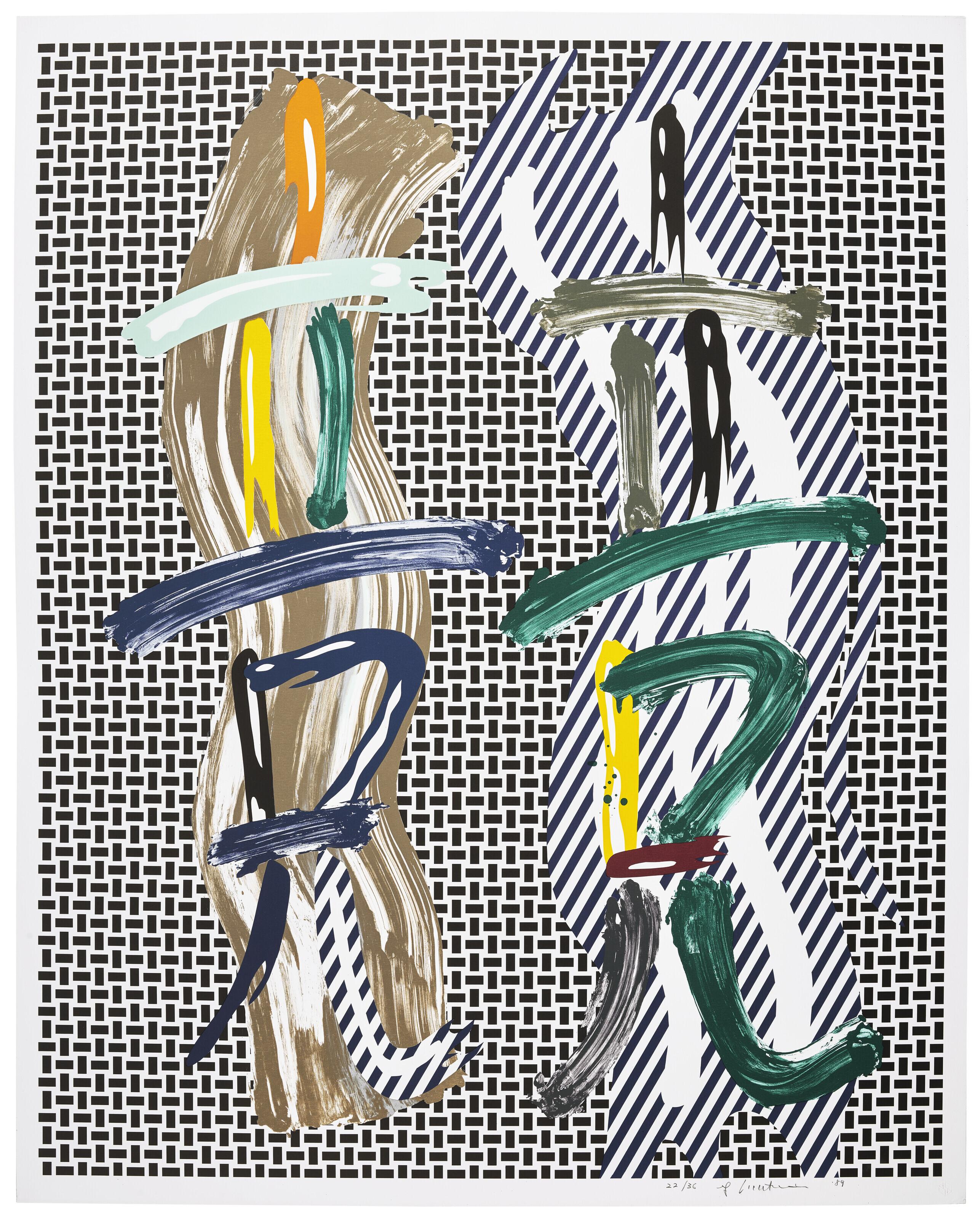 Roy Lichtenstein - Brushstroke Contest
