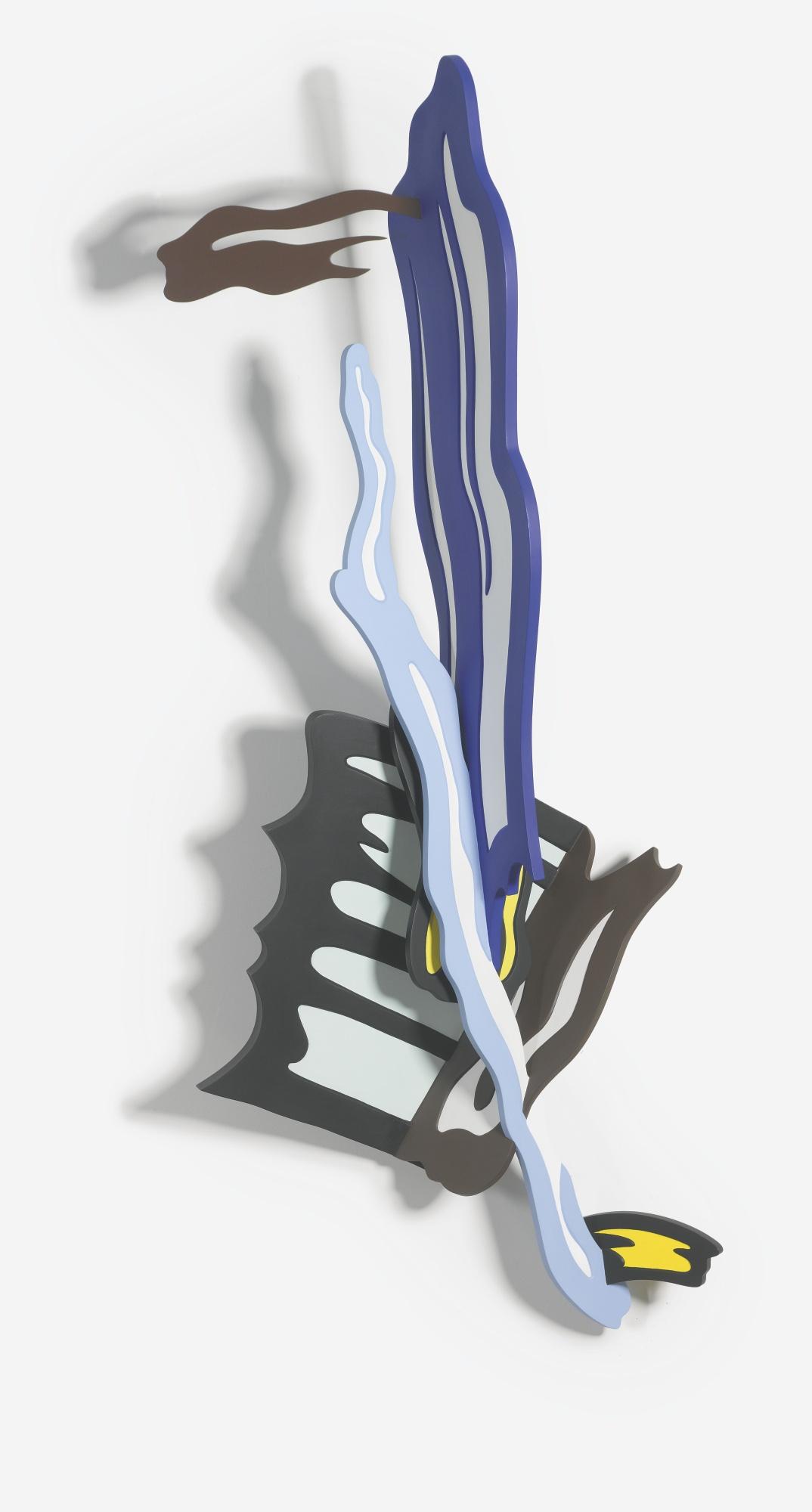 Roy Lichtenstein - Brushstroke Iii