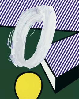 Roy Lichtenstein - Brushstroke Still Life III