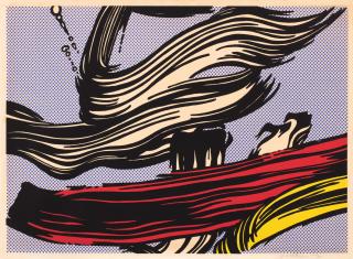 Roy Lichtenstein - Brushstrokes (Corlett 45)