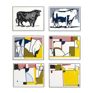 Roy Lichtenstein - Bull Profile Series 6