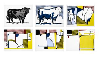 Roy Lichtenstein - Bull Profile Series