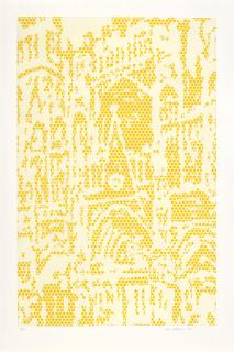 Roy Lichtenstein - Cathedral 1