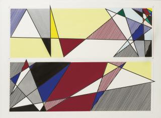 Roy Lichtenstein - Collage for Luna Luna project