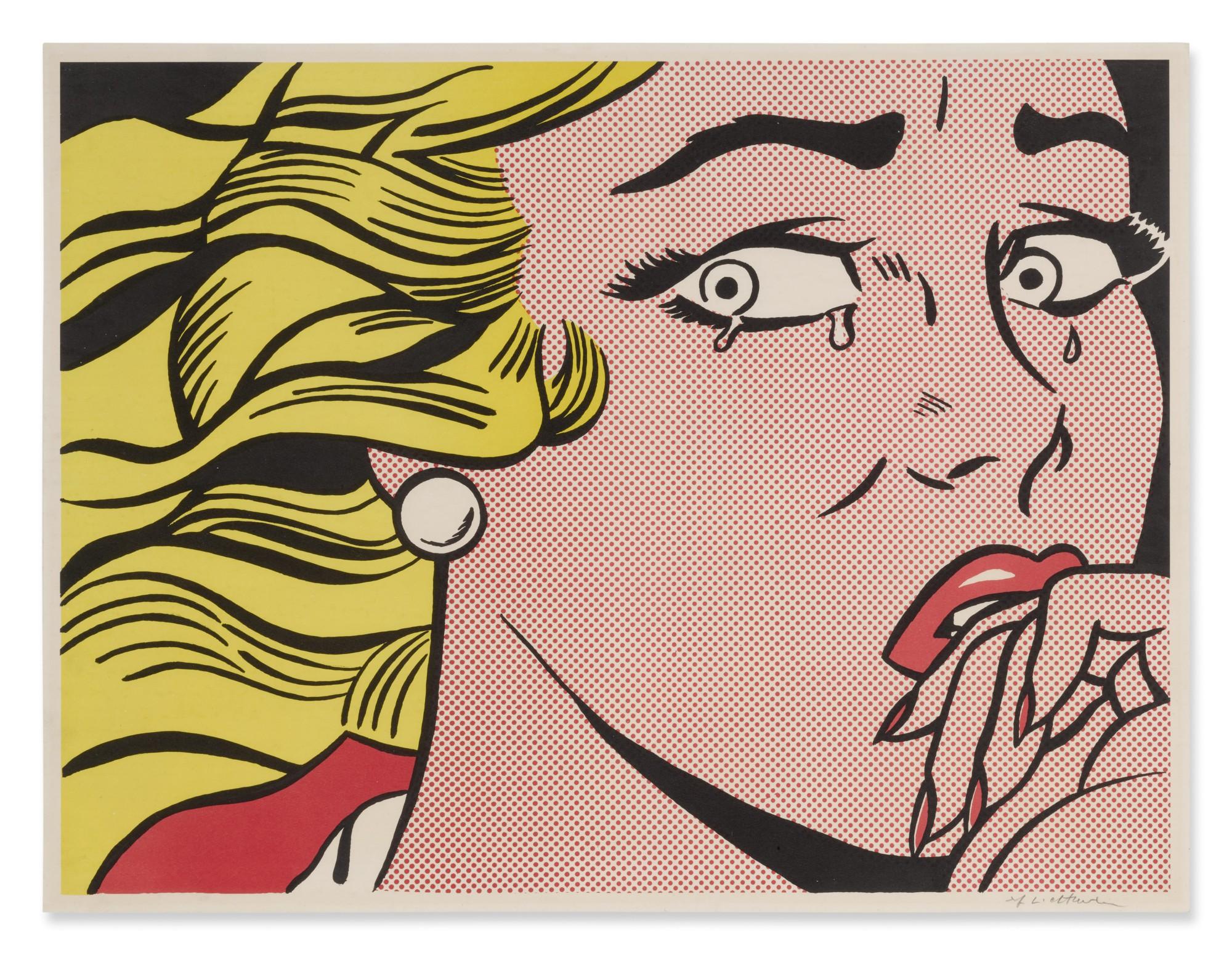 Roy Lichtenstein - Crying Girl (C. Ii.1)