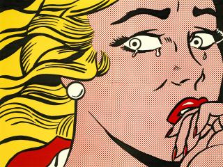 Roy Lichtenstein - Crying Girl