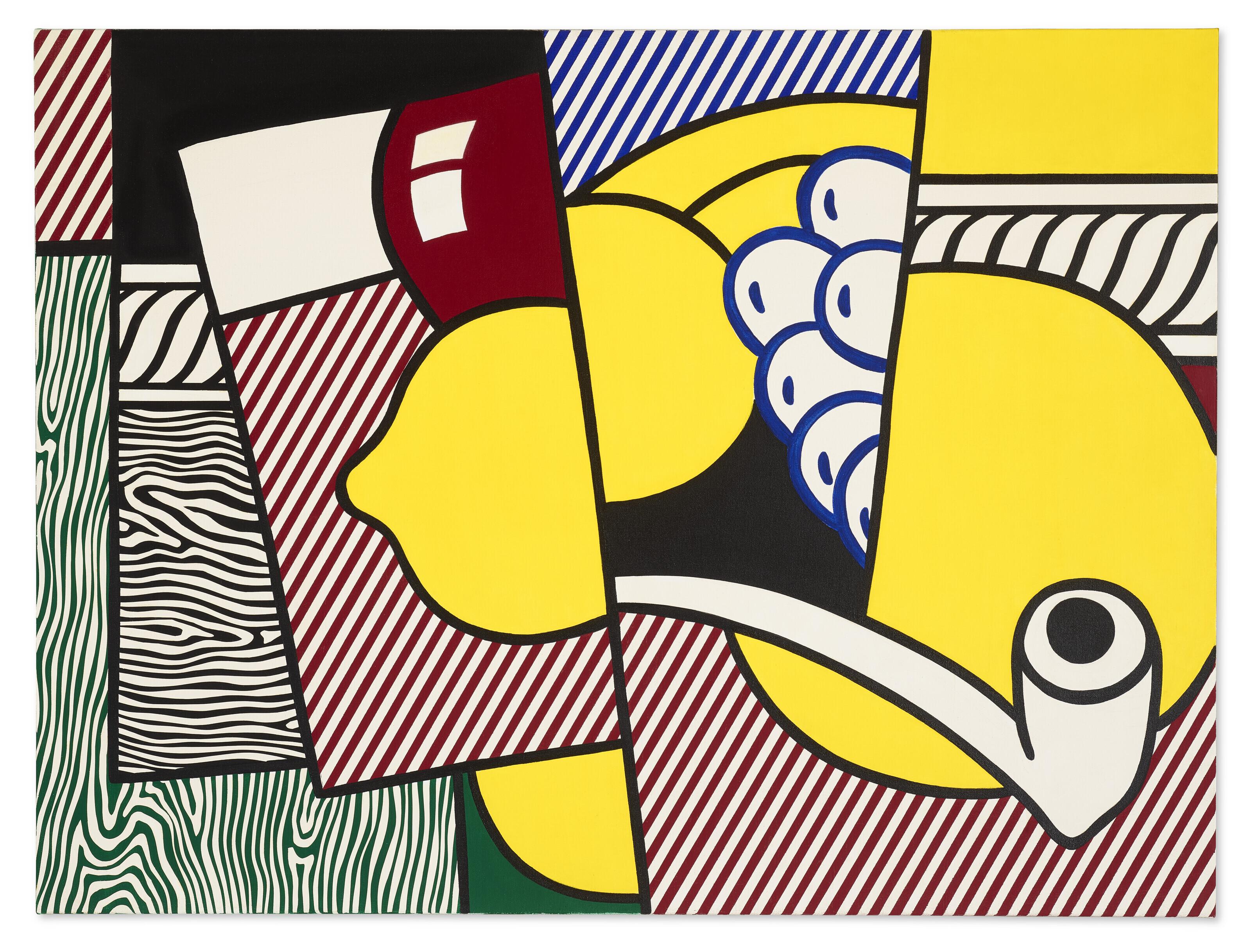 Roy Lichtenstein - Cubist Still Life
