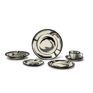 Roy Lichtenstein - Dinnerware (6 pieces)