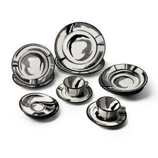 Roy Lichtenstein - Dinnerware: Two Place Settings (12 pieces)