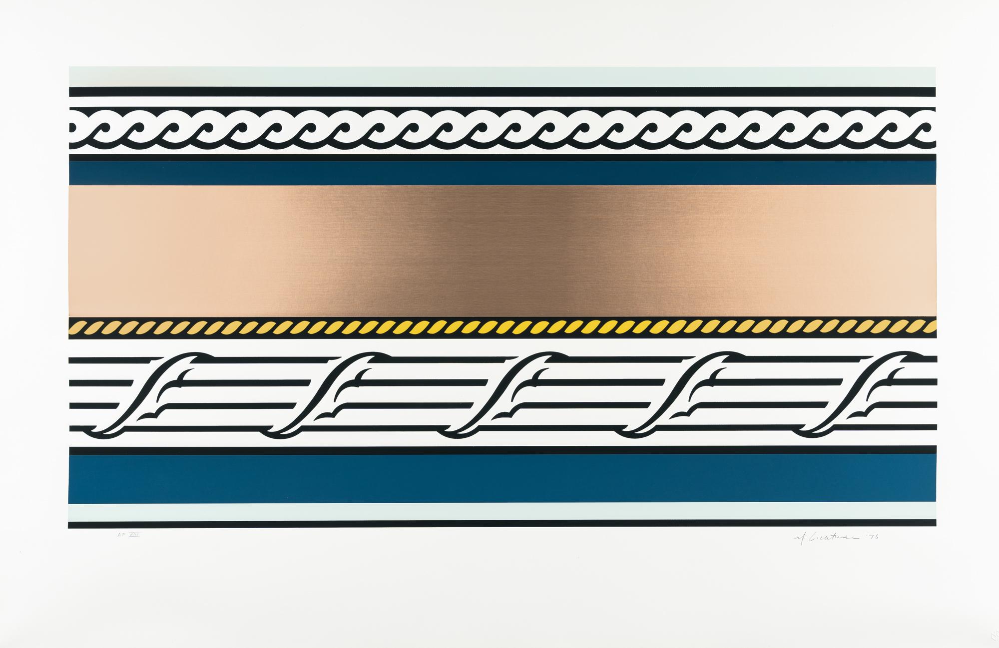 Roy Lichtenstein - Entablature IV