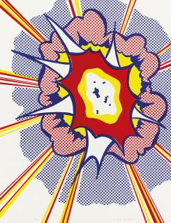 Roy Lichtenstein - Explosion (C. 49)