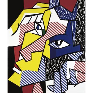 Roy Lichtenstein - Expressionist Head