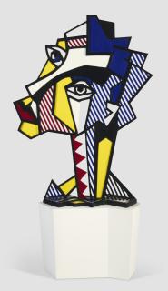 Roy Lichtenstein - Expressionist Head