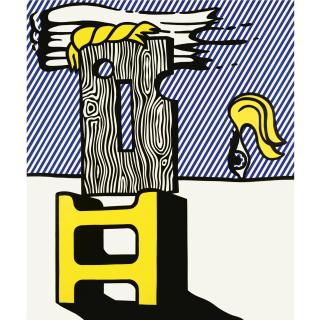 Roy Lichtenstein - Figures In A Landscape