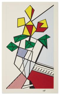 Roy Lichtenstein - Flowers (Corlett III.46)