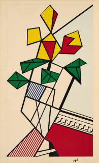 Roy Lichtenstein - Flowers.